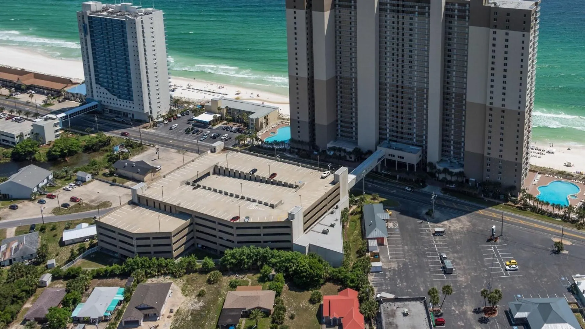 Aparthotel Breathtaking Gulf-Front Condo Near Pier Park Panama Stadt